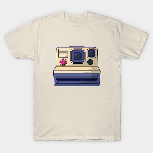 Instant Camera T-Shirt by KH Studio